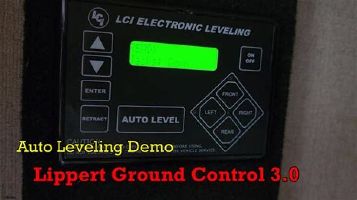 Why is my Lippert ground control leveling not working?