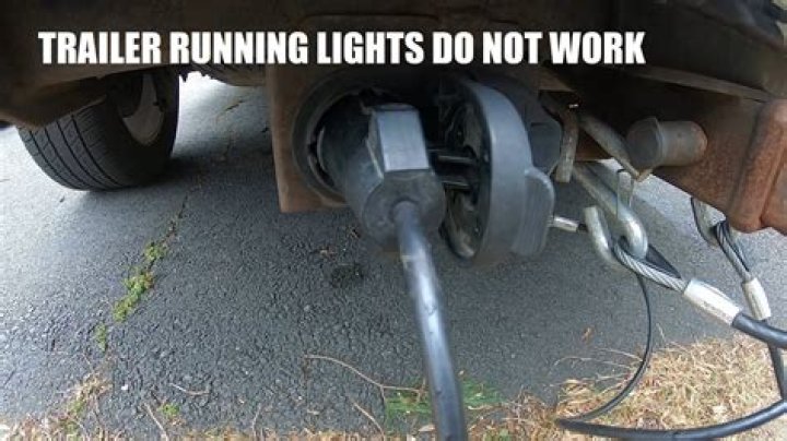 Why is my running lights not working?