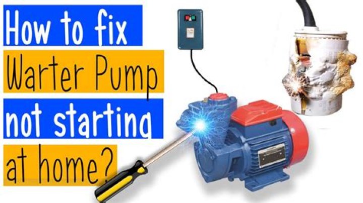 Why my water pump is not working?