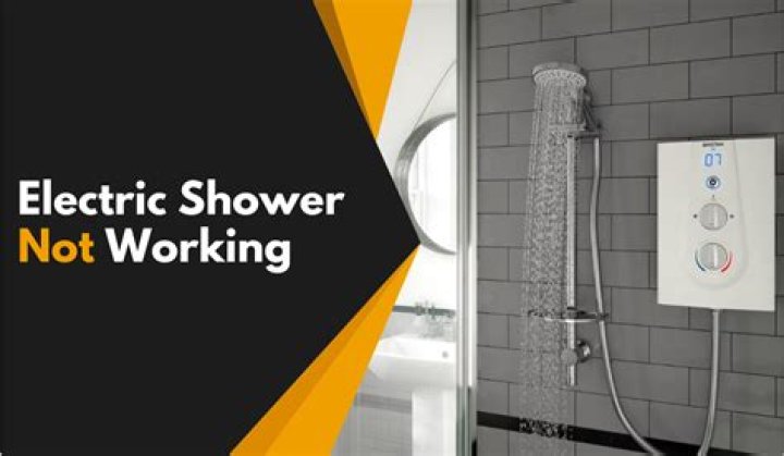 Why would an electric shower stopped working?